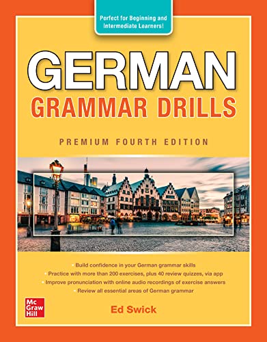 German Grammar Drills, Premium: Perfect for Beginning and Intermediate Learners! von McGraw-Hill Education Ltd